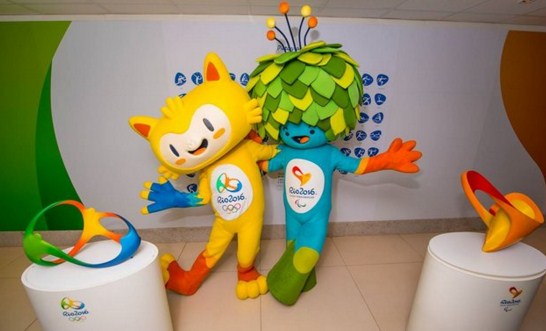 Imagenes de las mascotas de los Juegos Olímpicos de Río 2016